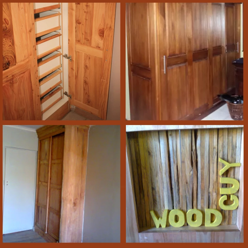 Solid Wood Built in Cupboards